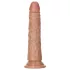 RealRock - realistisk dildo 15,5cm - mörk naturfärg