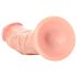 RealRock - realistisk sugkopp dildo 15,5cm (naturlig)