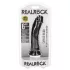RealRock - realistisk dildo med sugkopp - 15,5cm - svart