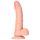 RealRock - Sugkoppsdildo, realistisk - 15,5cm (naturlig)