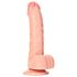 RealRock - Sugkoppsdildo, realistisk - 15,5cm (naturlig)
