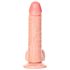 RealRock - Sugkoppsdildo, realistisk - 15,5cm (naturlig)