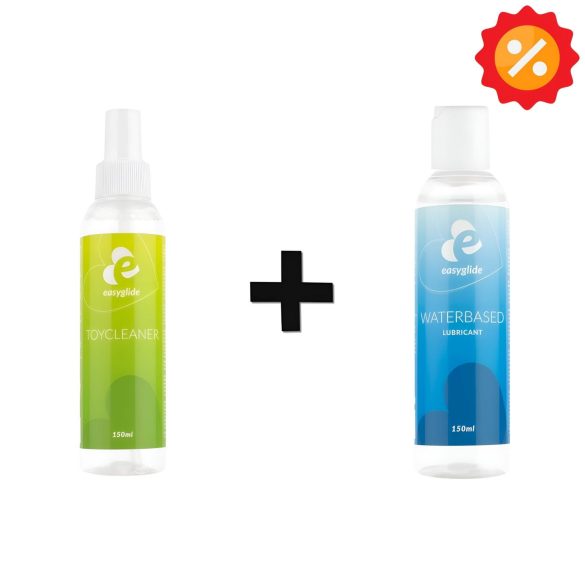 EasyGlide - glidmedel och desinfektionsmedel - 2x150ml