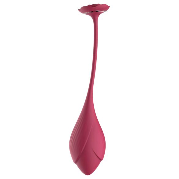 Raytech Rose - trådlöst vibrerande ägg (röd)