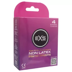 EXS Intern kondom - latexfritt kvinnligt kondom (4 st)