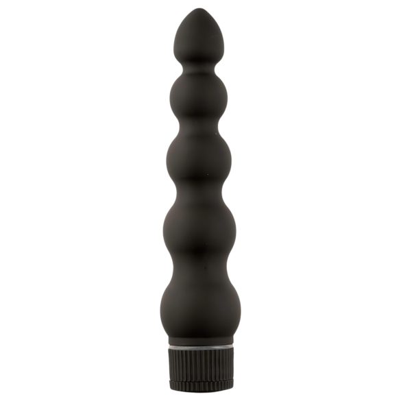 Svart Magi 7 - Fast pearl analvibrator (svart)