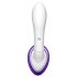 Doc Johnson Intimate - vibratorisk sugpump set - lila
