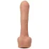 Doc Johnson - stötvibrator med fjärrkontroll - mini uncut - naturfärg