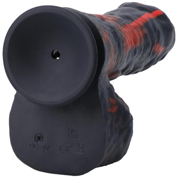 Doc Johnson - lökande vibrator med fjärrkontroll - röd - Mini F-Machine Tendril