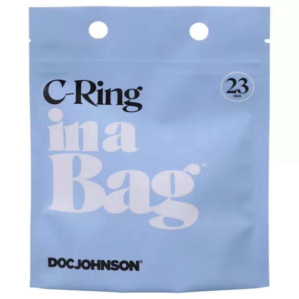 Doc Johnson - penisring - silikon - svart