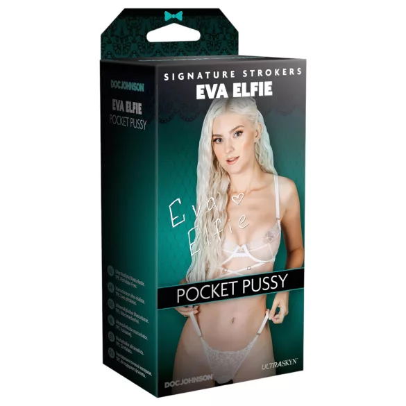 Doc Johnson Eva Elfie - realistisk Ultraskyn-onani­­slida (hudfärgad)