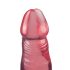 Crystal Jellies - rosa sugproppsdildo anal