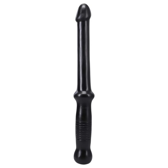 Doc Johnson Anal Push - Svart dildo med skaft