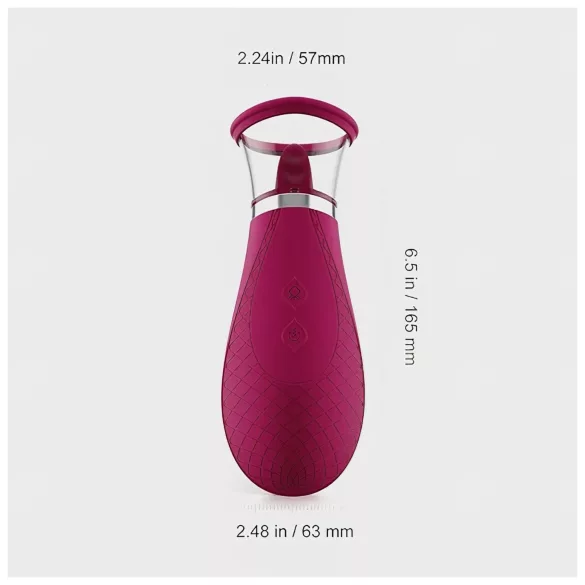 Honey Play Box Scioness - sugande vibrator för klitoris med tungfunktion - rosa