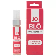   System JO BLO - smaksatt oralsexgel, jordgubb‑lemonad (30 ml)
