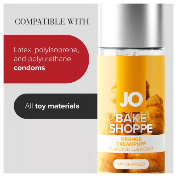 System JO Bake Shoppe - smaksatt glidmedel, éclair (60 ml)