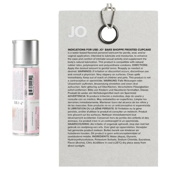 System JO Bake Shoppe - smaksatt glidmedel, glasyrmuffins (60 ml)