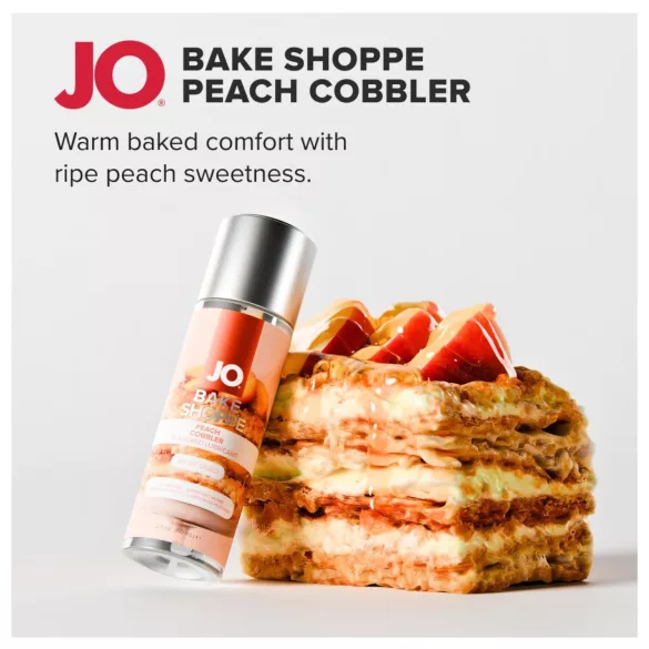 System JO Bake Shoppe - smaksatt glidmedel, persikopaj (60 ml)