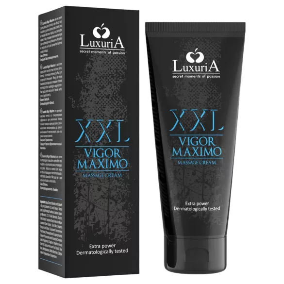 LuxuriA Vigor Maximo XXL - penisförstorande och återfuktande kräm (75 ml)