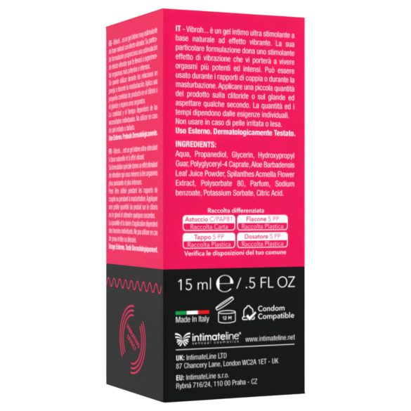 Vibroh - flytande vibrator - 15ml