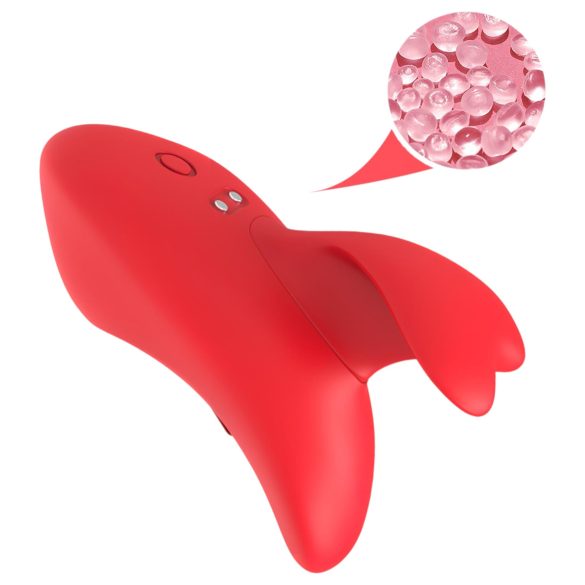 Bestoy - uppladdningsbar finger vibrator (röd)