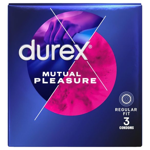 Durex Mutual Pleasure - kondomer (3 st)