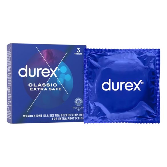 Durex Extra Safe - Säkra kondomer (3 st)