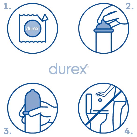 Durex - kondom extra säker - 12 pack