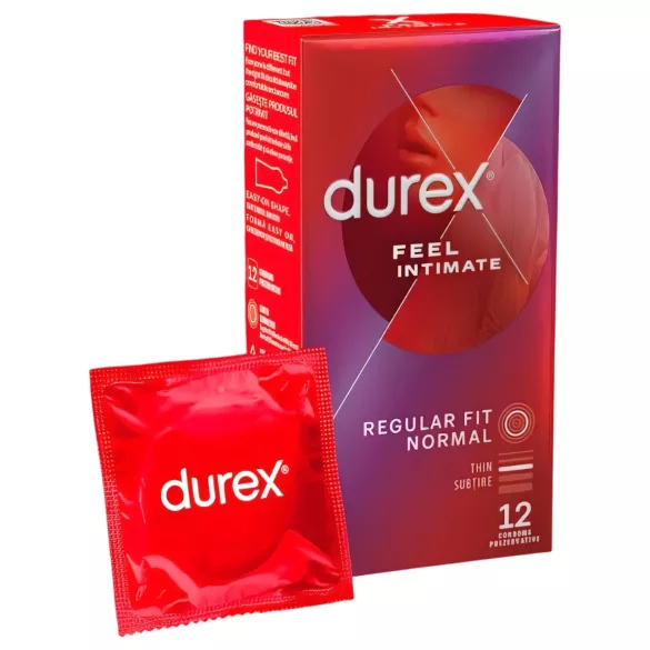 Durex - tunn kondom - extra känsla - 12 st
