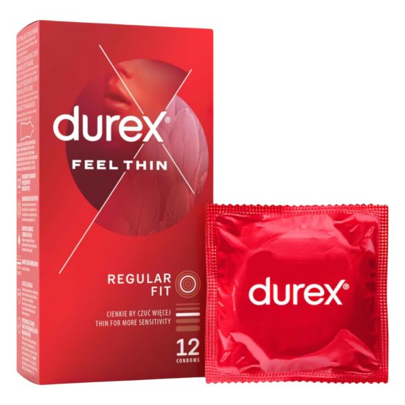 Durex Feel Thin – Realistisk känsla kondomer (12 st)