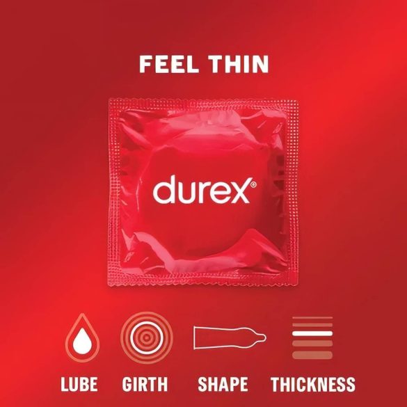 Durex - tunn kondom - naturkänsla - 12 st