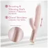 Blush Fraya - rabbitvibrator med stötfunktion - rosa
