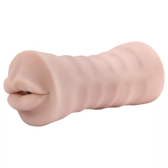 Enlust Nicole - vibrerande masturberingsmun - realistiskt utseende - naturfärg