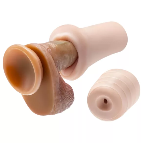 Enlust Candi - oralsexleksak med AI-bilder - naturfärg