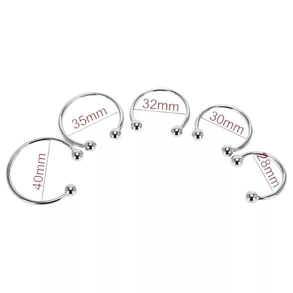 Rozsdamentes - ollonring för fördröjd utlösning - rostfritt stål 28mm