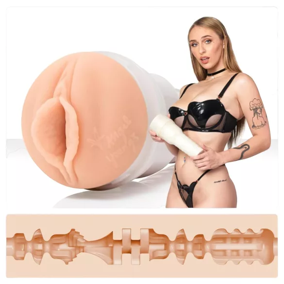 Fleshlight Angel Youngs - realistisk vagina - hudfärgad