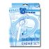 Duschlavemang - intimt duschset i aluminium (silver)
