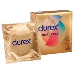 Durex Real Feel - latexfri kondom - 3 st