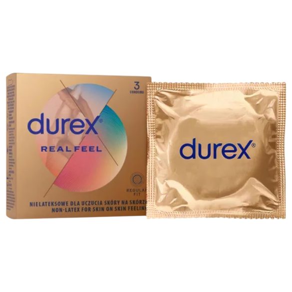 Durex Real Feel - latexfritt kondom (3 st)