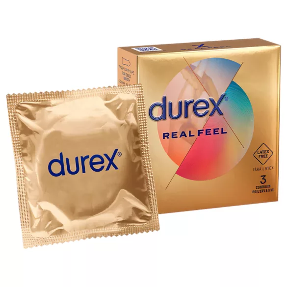Durex Real Feel - latexfria kondomer (3 st)
