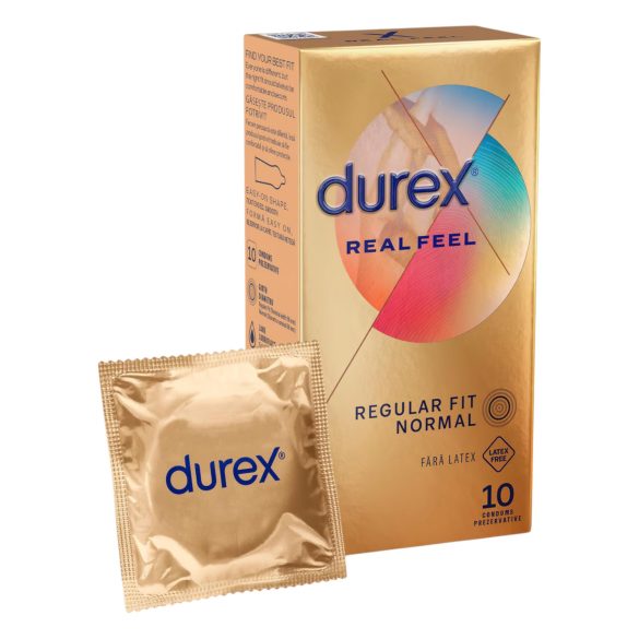 Durex Real Feel - latexfritt kondom (10 st)