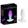 Paradise Illumination - vibrerande analplugg med belysning (vit)