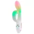 Paradise Illumination - vibrator med lysande klitorishuvud (vit)