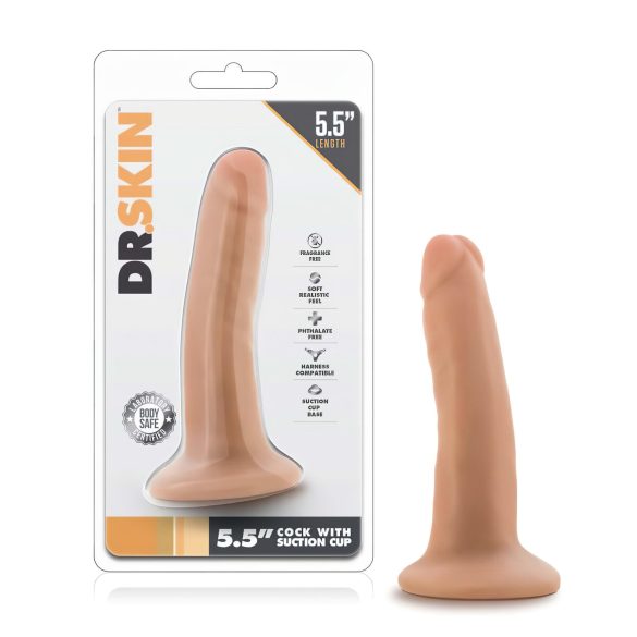 Dr. Skin 14cm - naturtrogen sugproppsdildo
