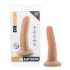 Dr. Skin - realistisk dildo med sugkopp - naturfärg - 14 cm