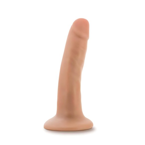 Dr. Skin - realistisk dildo med sugkopp - naturfärg - 14 cm