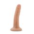 Dr. Skin - realistisk dildo med sugkopp - naturfärg - 14 cm