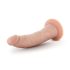 Dr. Skin - realistisk dildo med sugkopp - naturfärg - 17,5 cm