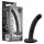 Temptasia Twist Small - dildo med sugkopp, vriden (svart)