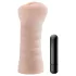M for Men Ashley - vibrerande masturbator - naturfärg